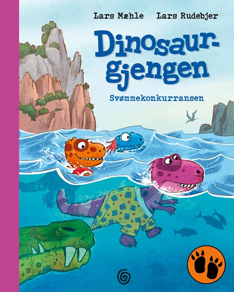 dinosaurgjengen-svommekonkurransen